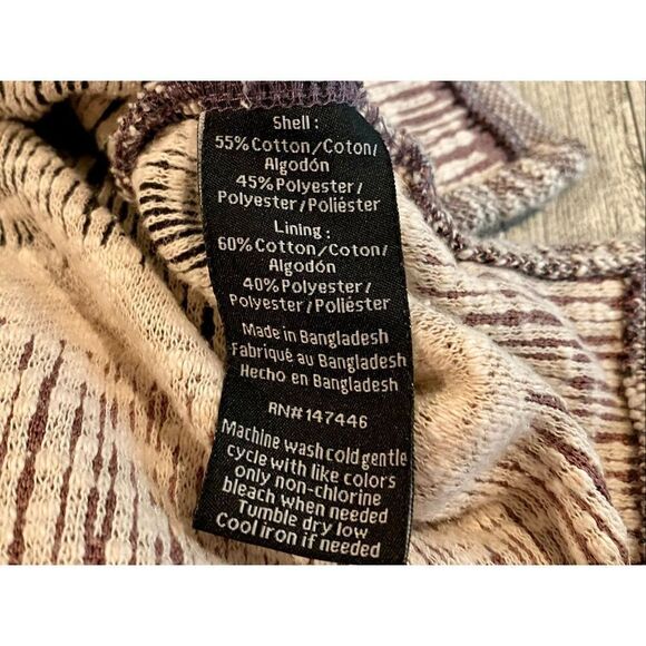 Hang Ten Women’s Hoodie Purple White Size S Beachy - Picture 7 of 8